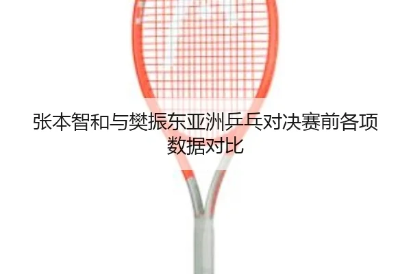 张本智和与樊振东亚洲乒乓对决赛前各项数据对比